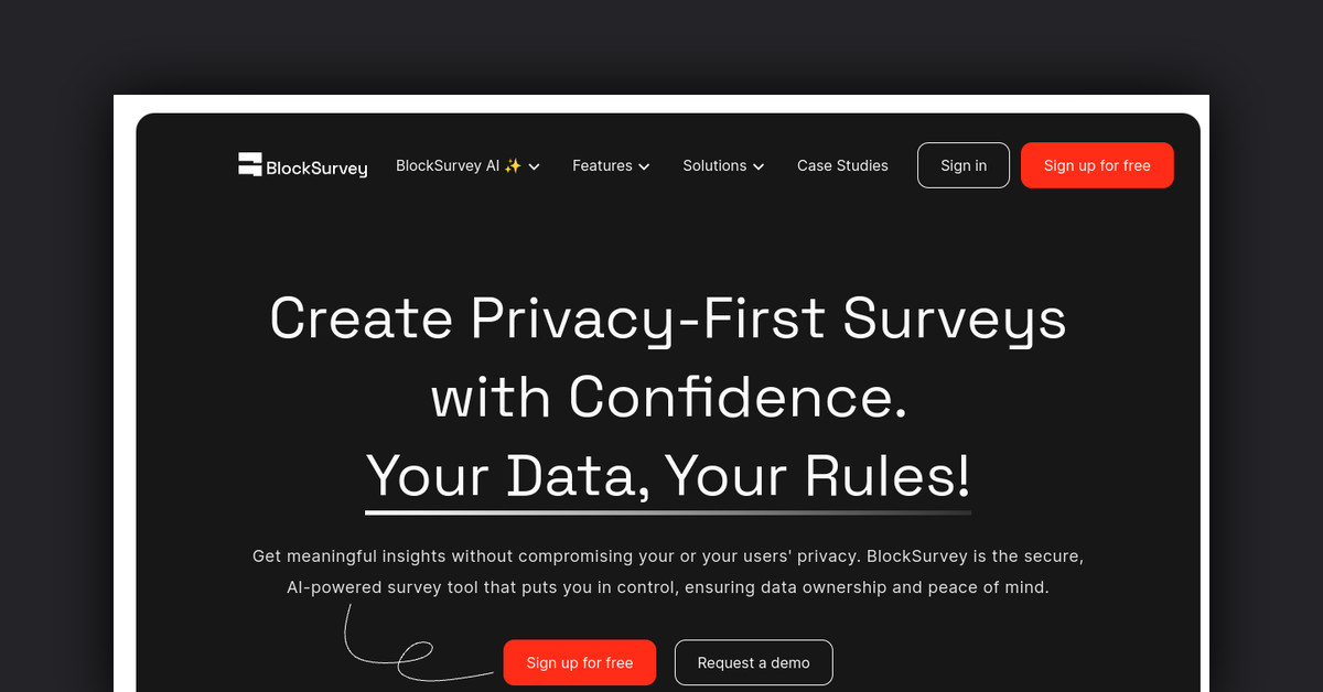 BlockSurvey Showcase