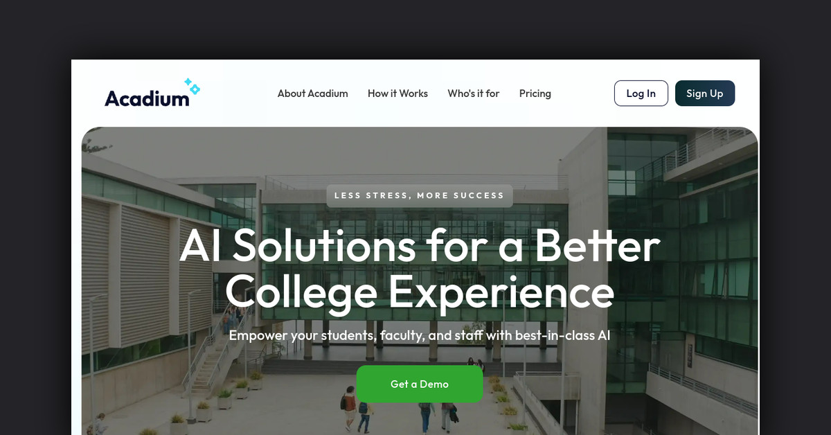 Acadium AI Showcase