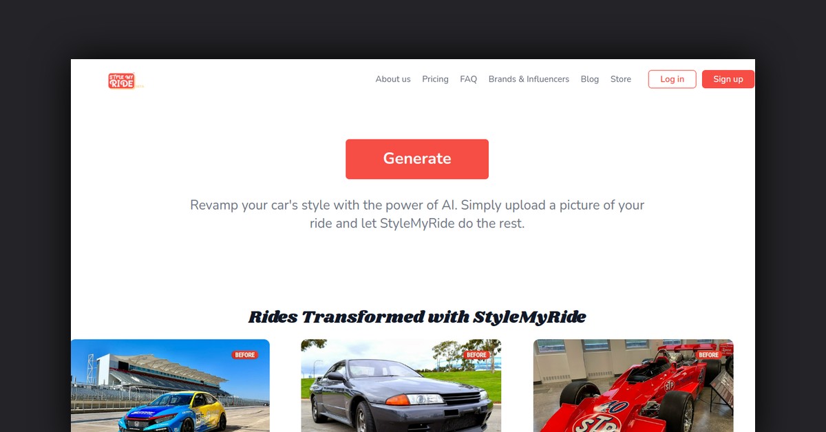 StyleMyRide Showcase