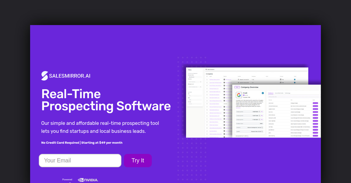 SalesMirror Showcase