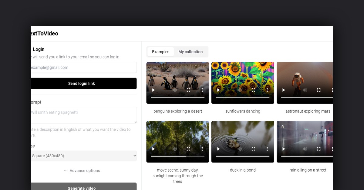 Text to Video AI Showcase