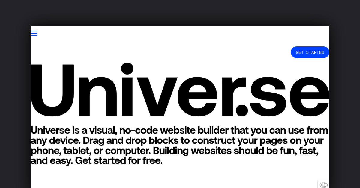 Universe Showcase
