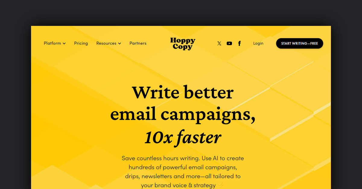 Hoppy Copy Showcase