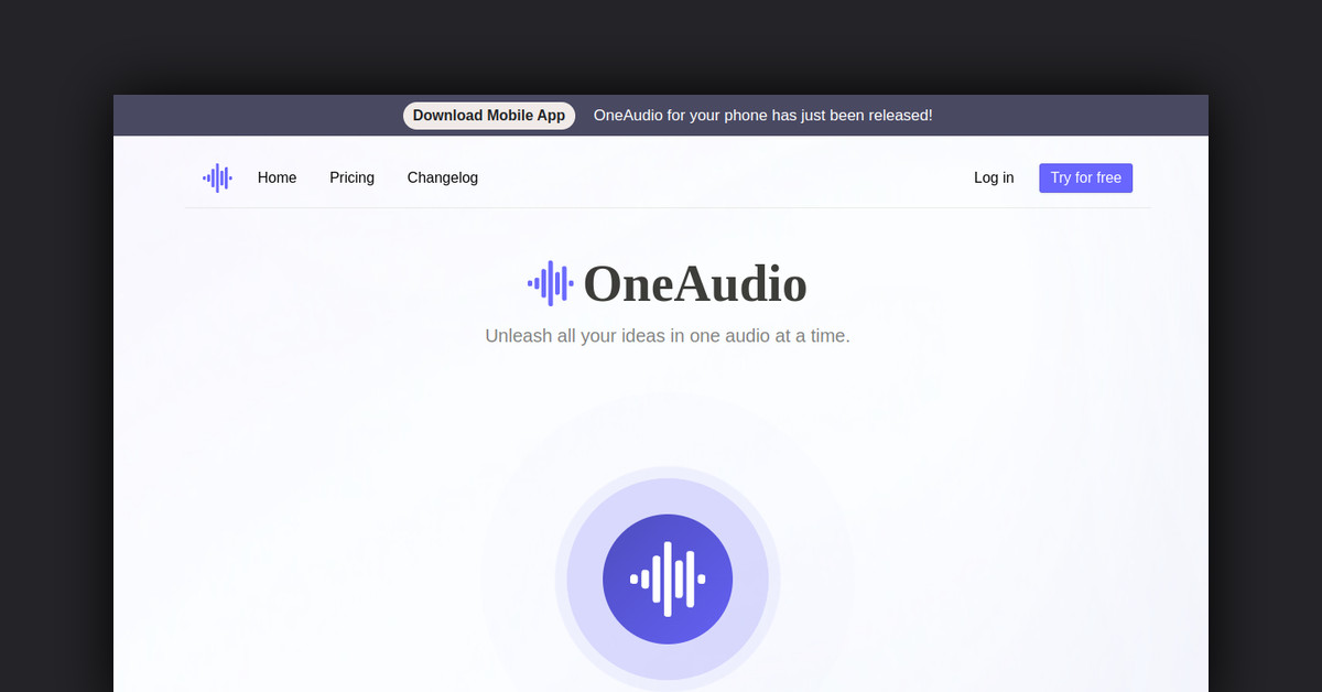 OneAudio Showcase