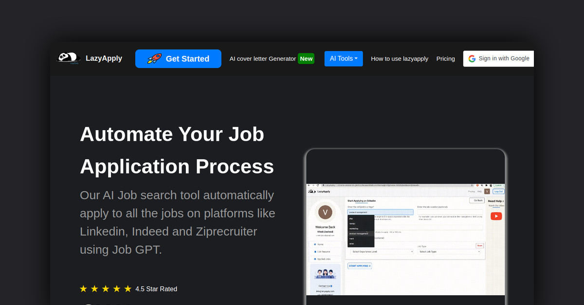 LazyApply Showcase