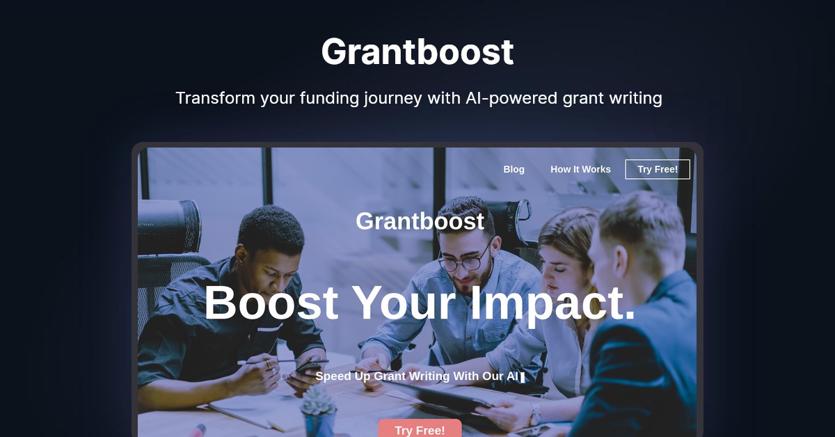 Grantboost Showcase