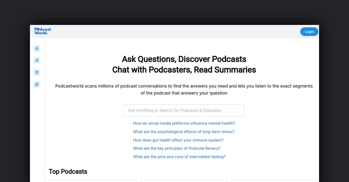 Podcast Disclosed Showcase