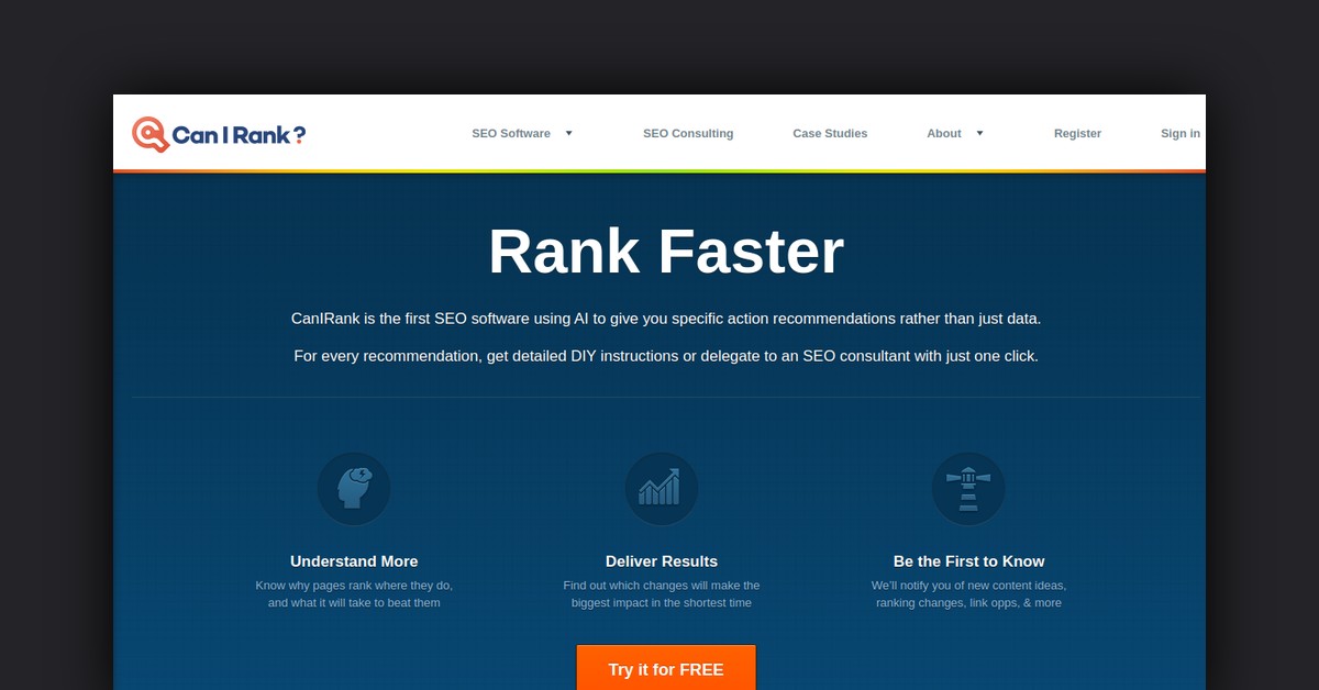 Can I rank? Showcase