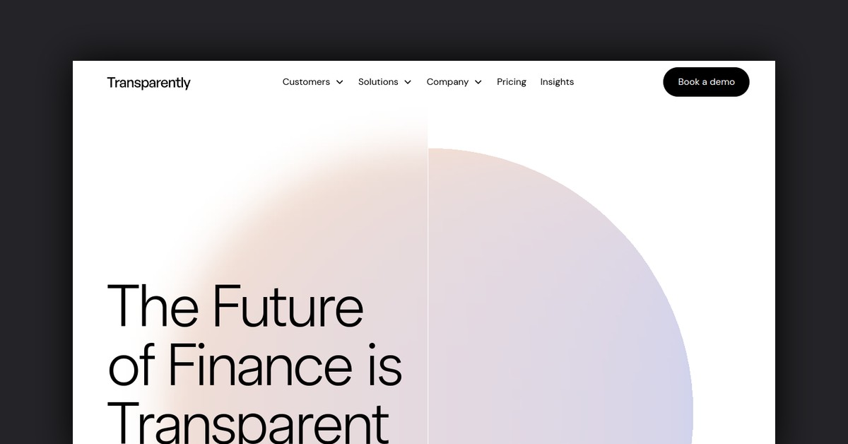 Transparently.AI Showcase