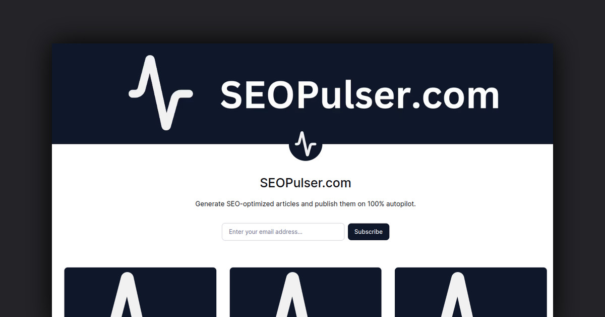 SEOPulser Showcase