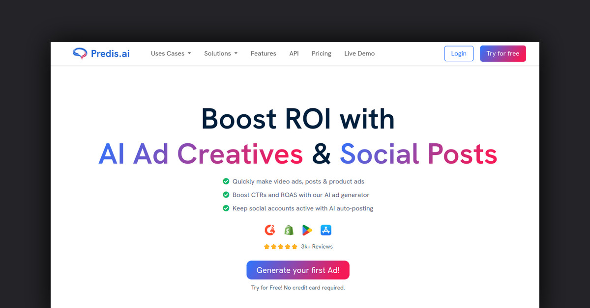 Predis.ai 2.0 Showcase