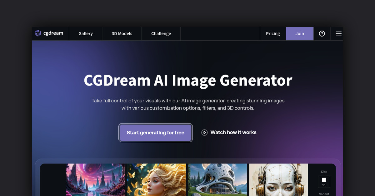 CGDream Showcase