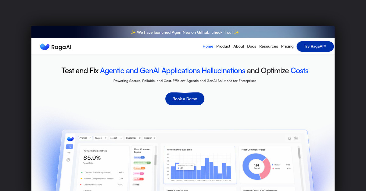 RagaAI Inc. Showcase