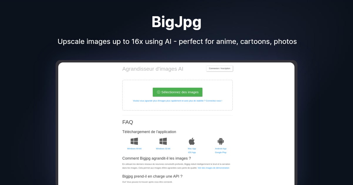 BigJpg Showcase