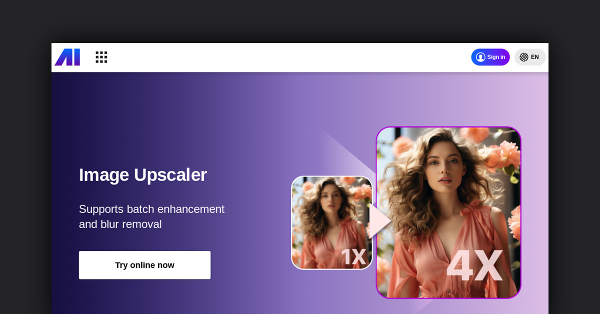 Nero Image Upscaler Showcase