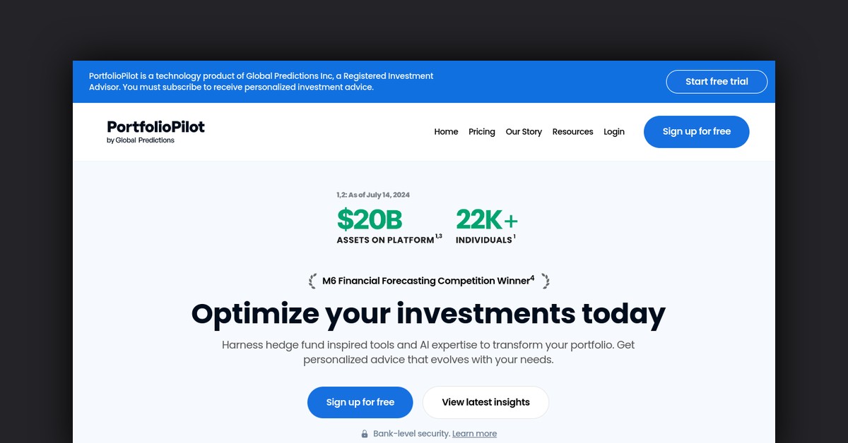 Portfolio Pilot Showcase