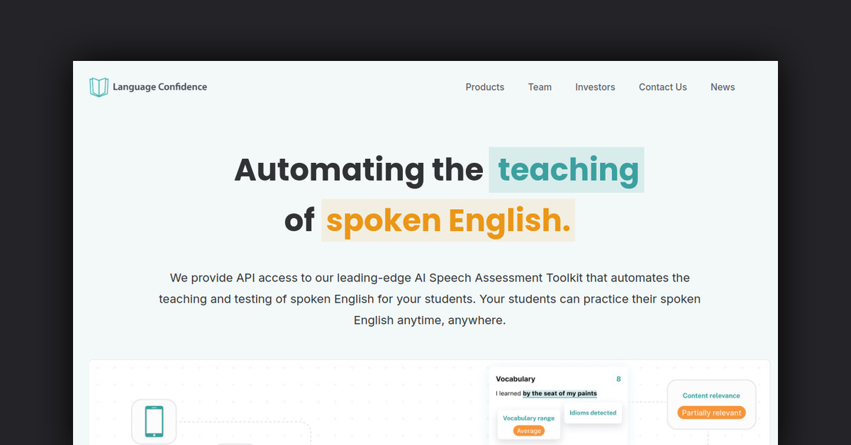 Language Confidence Showcase