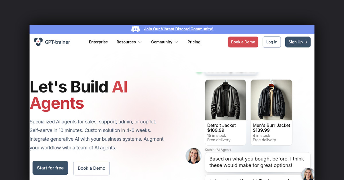 GPT Trainer Showcase