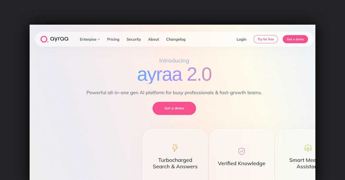 Ayraa Showcase