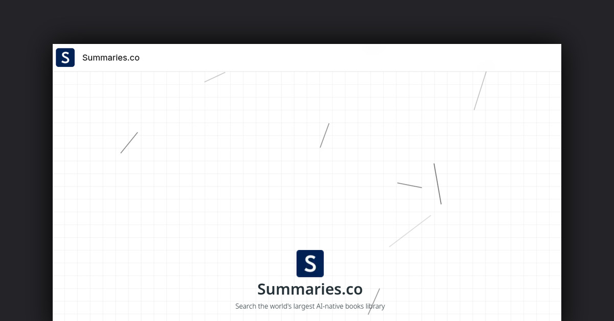 Summaries.co Showcase