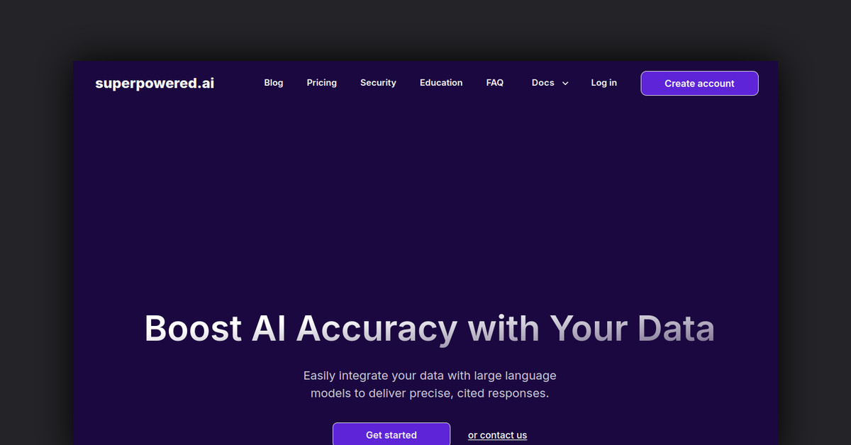 Superpowered Showcase