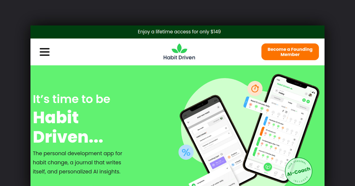 Habit Driven Showcase