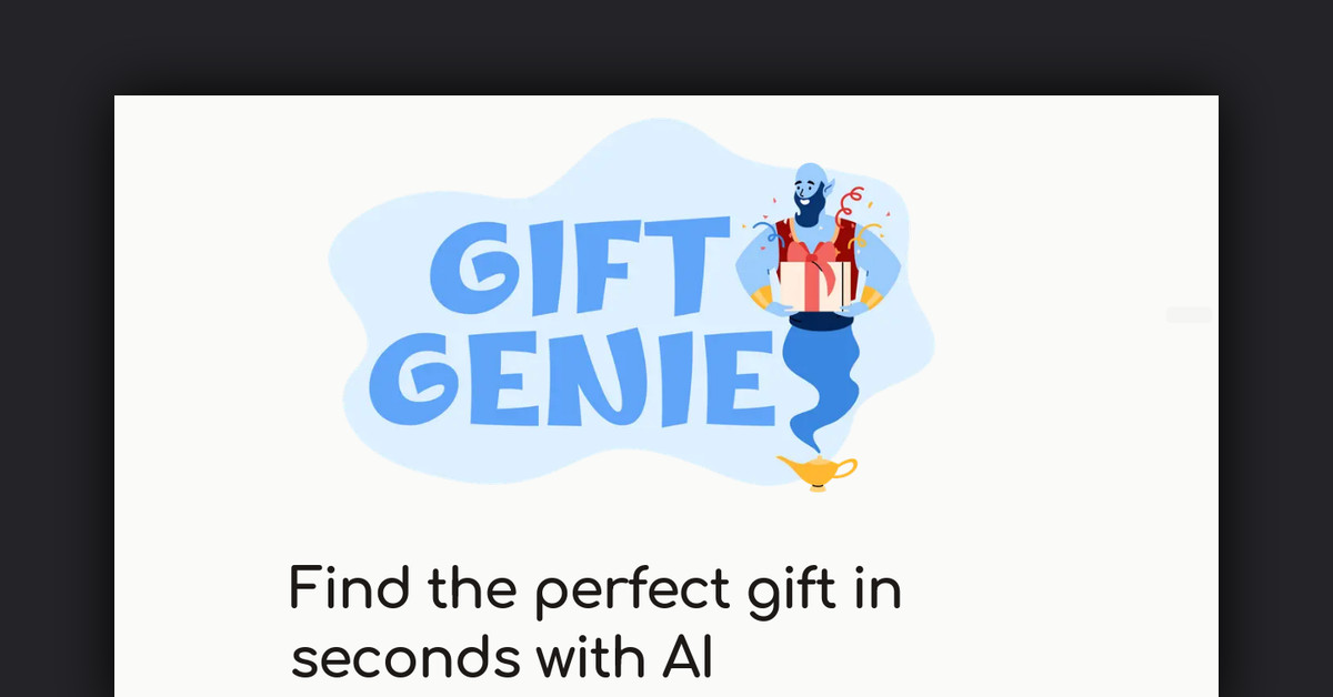 Gift Genie Showcase