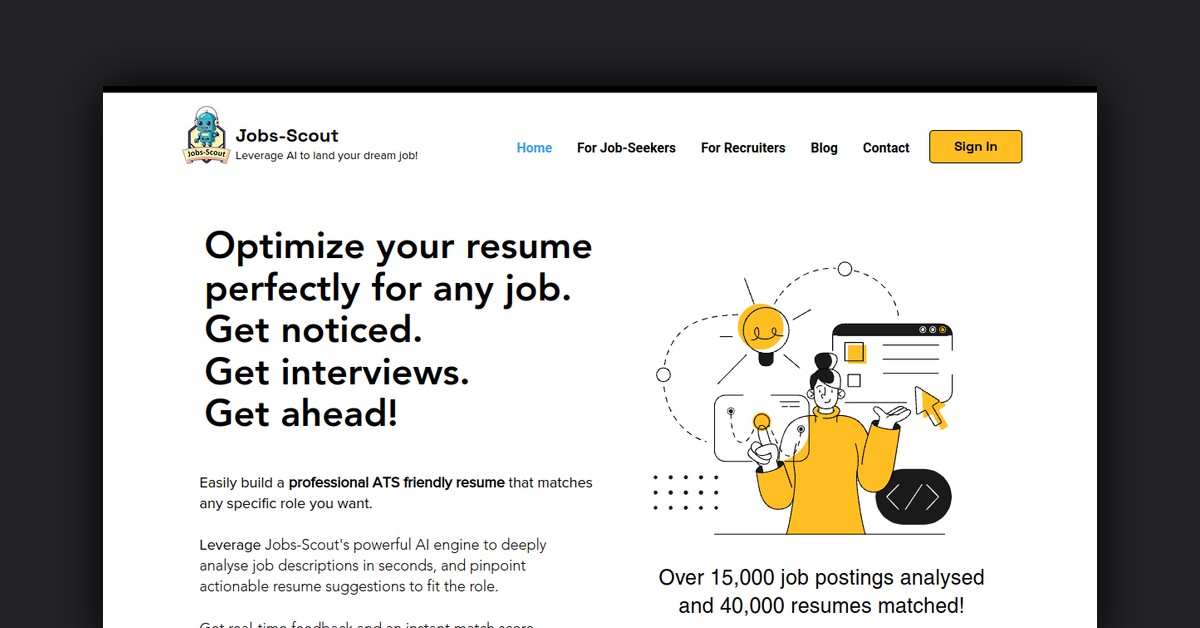 Jobs Scout Showcase