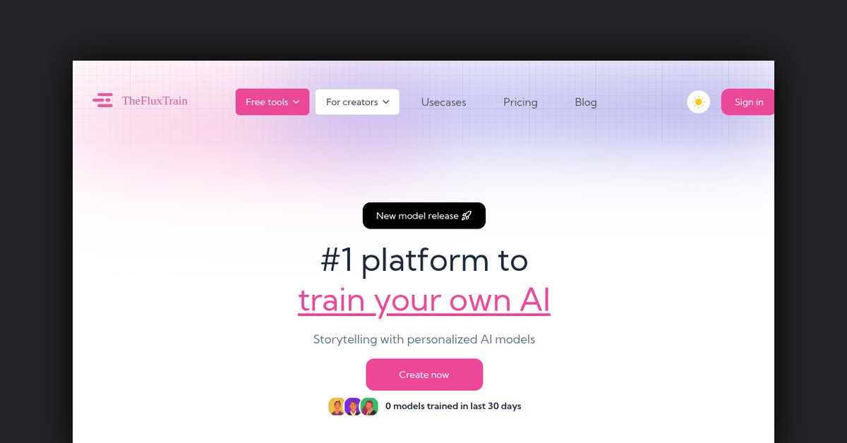 TheFluxTrain Showcase