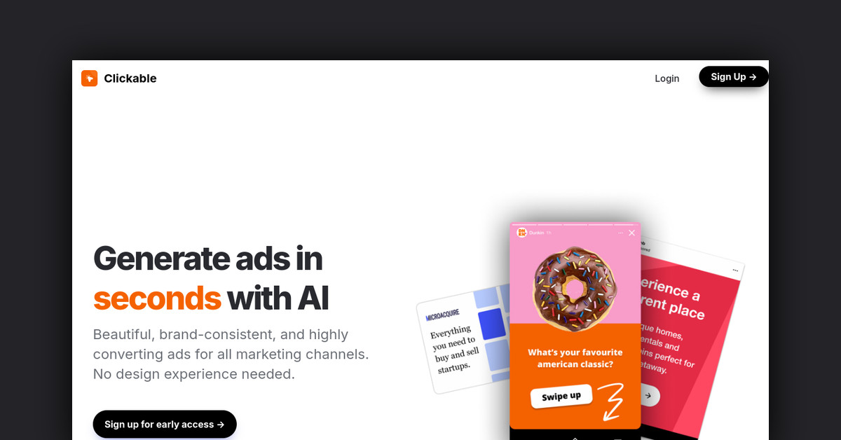 Clickable Showcase