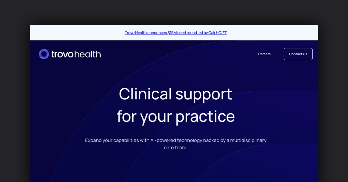 Trovo Health Showcase