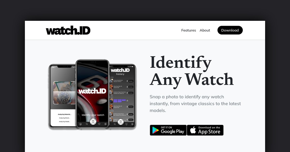 watchID Showcase