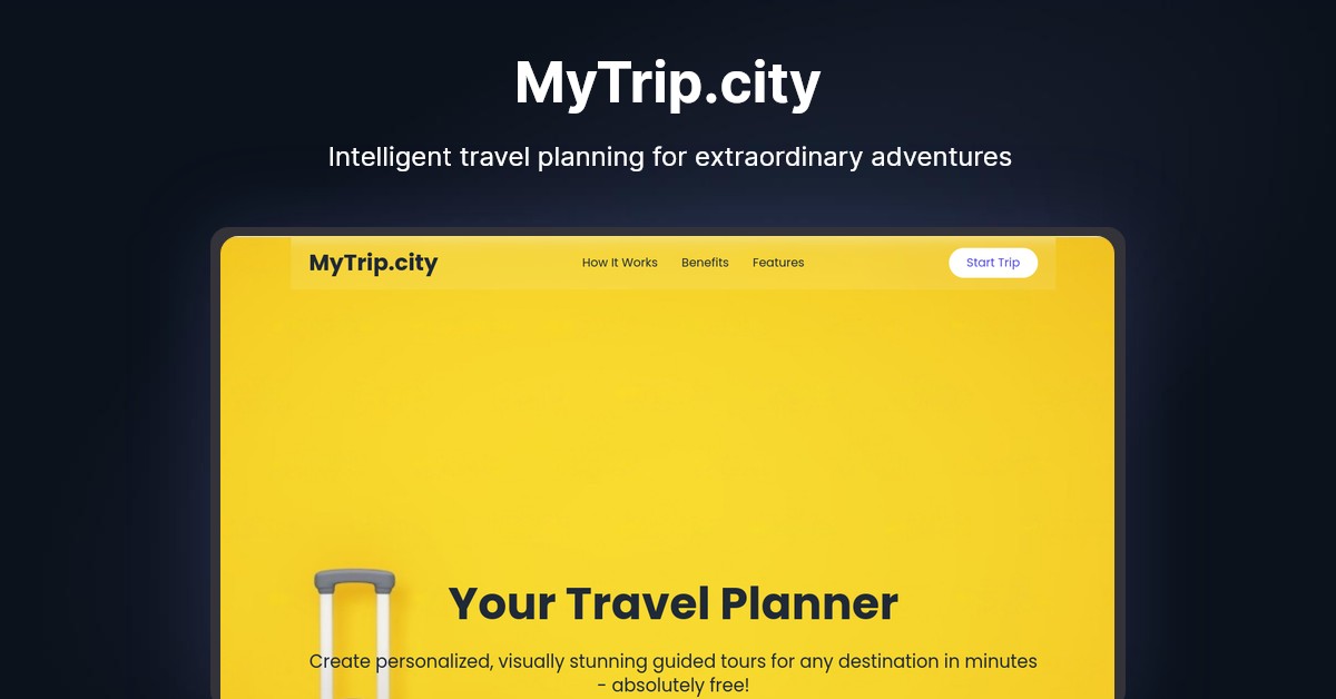 MyTrip.city Showcase