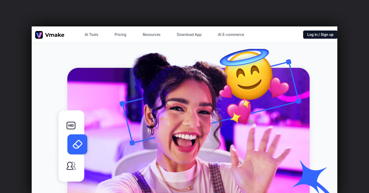 Vmake Video Enhancer Showcase