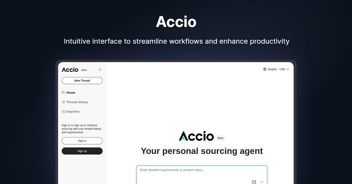 Accio Showcase