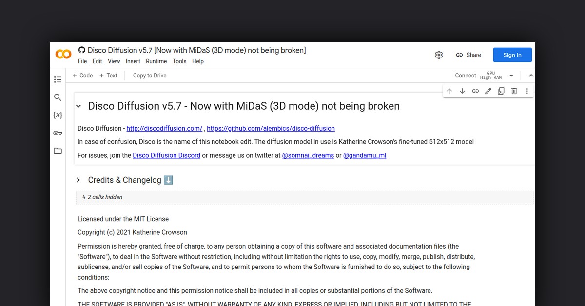 DiscoDiffusion Showcase