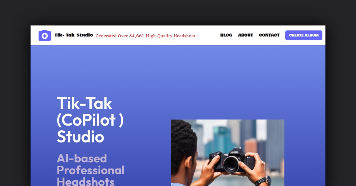 Tiktak studio Showcase