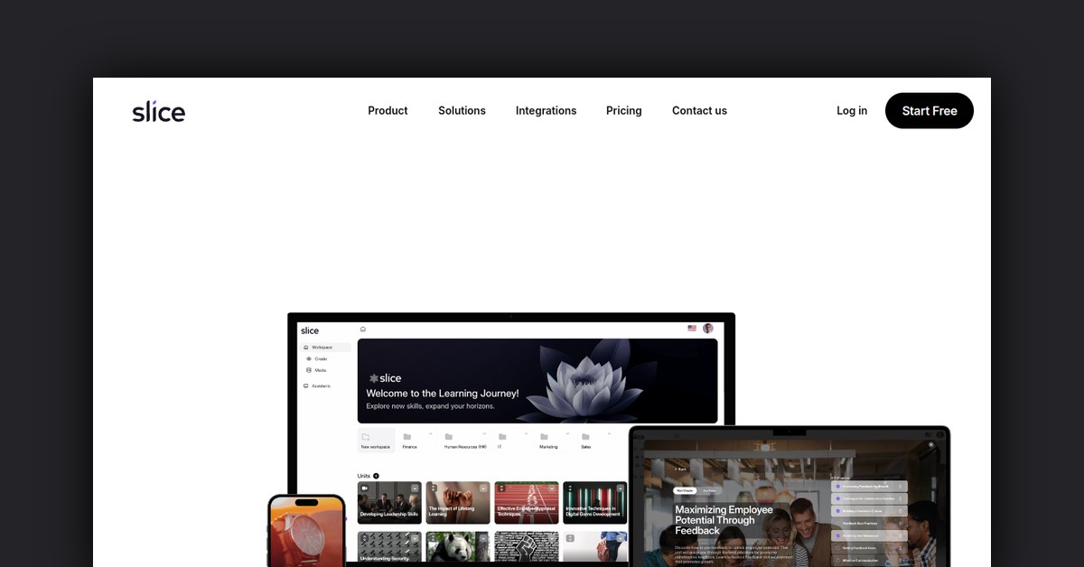 Slice knowledge Showcase