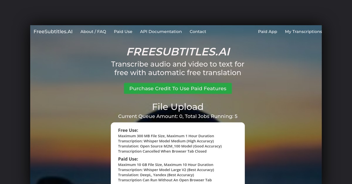 Freesubtitles Showcase