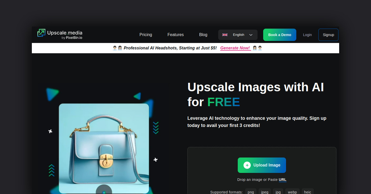 AI Image Upscaler Showcase