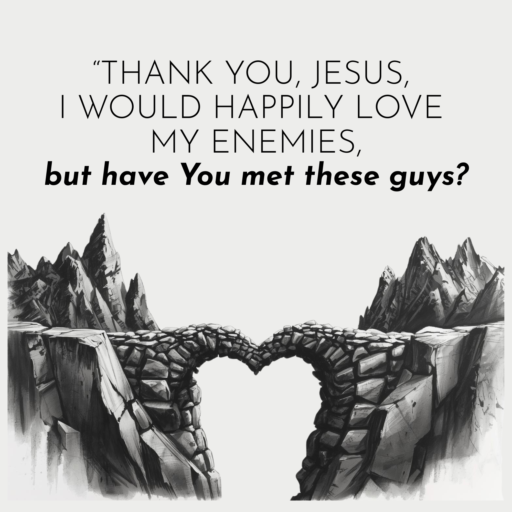 “Thank You, Jesus, I Would Happily Love My Enemies, But Have You Met These Guys?” Rev. ChrisSun, Dec 7 · Sanctuary